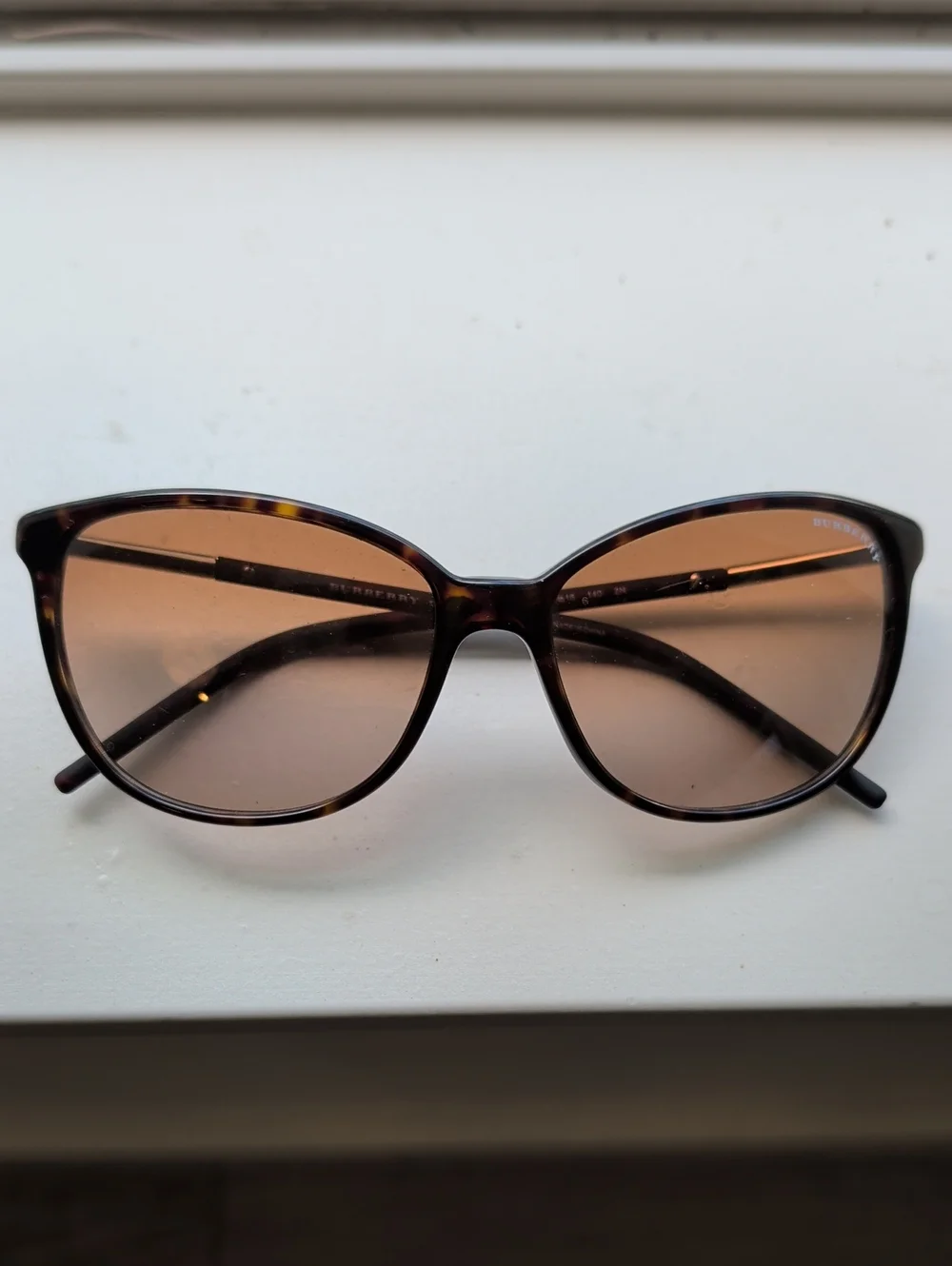 Burberry Sunglasses, Tortoise, B4180 - Picture 1 of 4